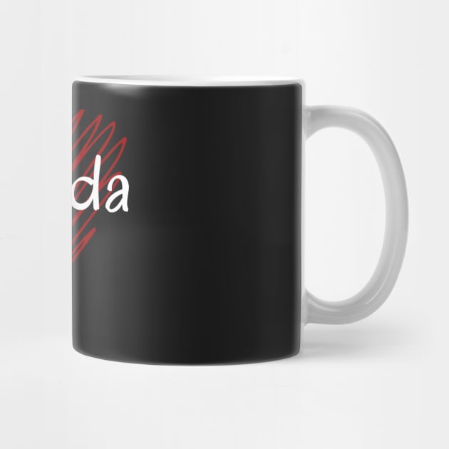 I love Canada, Canada heart by eka123